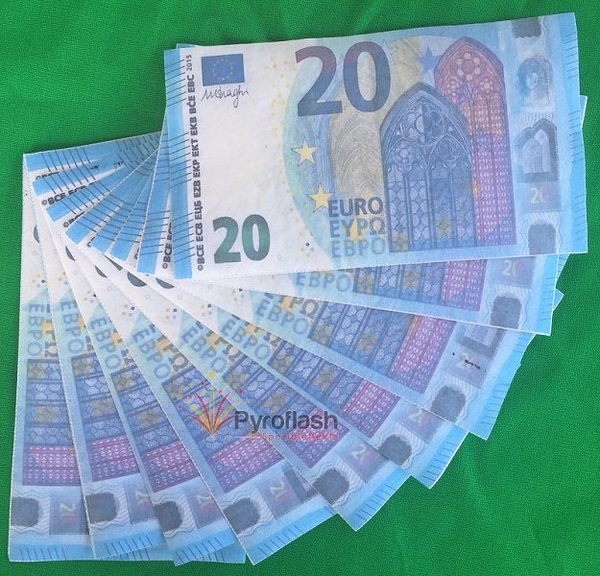 Pyro Geldscheine 20 €